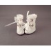 Monique Fayette Fur Boots White Only