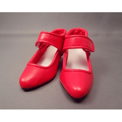 Monique Shoes Real Leather Velcro Ankle Strap SD Size