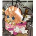 Cute High Earth Defense Club PVC Flat Key Chains 7 Different Types