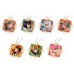 DecoFla Acrylic Keychain JoJo's Bizarre Adventure Golden Wind Vol.2 Bucciarati's Team