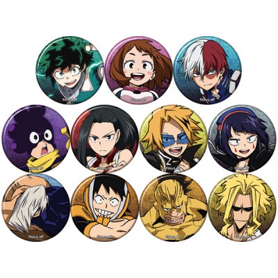 My Hero Academia Chara Badge Collection