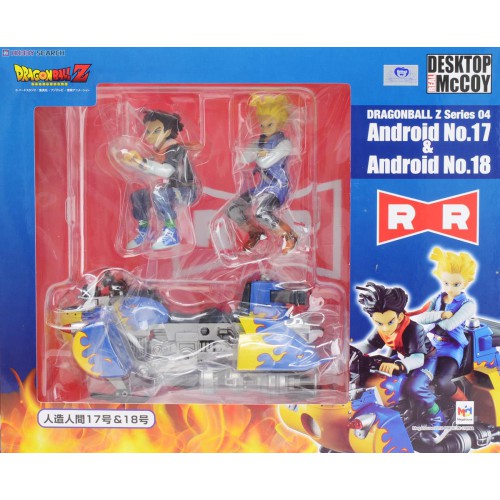 フィギュア DESKTOP REAL McCOY 04 人造人間17号&18号 