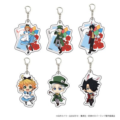 The Promised Neverland Wonderland Acrylic Keychain