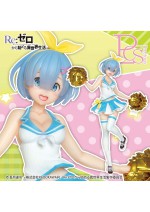 Re:Zero Taito Prize Figure Rem Cheerleader Version With Gold Pompoms