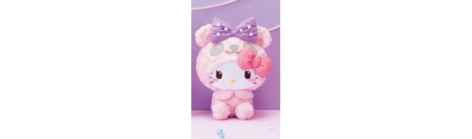 Hello Kitty Fluffy Pearl Style 33cm Plush Doll