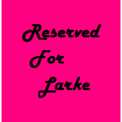 Reserved for Larke