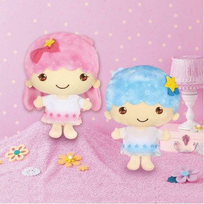 Little Twin Stars Glitter Doll Design Big 26cm Plush