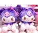 My Melody Kuromi Kira Kira Sparkly Big 30cm Plush 