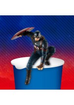 Marvel Avengers End Game Noodle Stopper - Captain America 14cm Premium Figure 