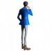 Lupin the Third Part 5 Master Stars Piece Prize Figure 10" Blue