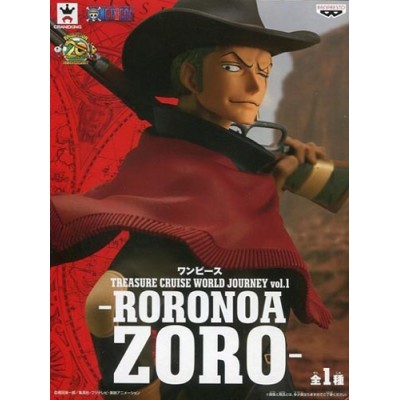 One Piece 8'' Roronoa Zoro Treasure Cruise World Journey Vol. 1 Banpresto Prize Figure