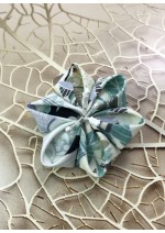 Kanzashi Hair Accessory - Japanese Style Fabric