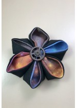 Kanzashi Hair Accessory - Galaxy Steampunk Themed