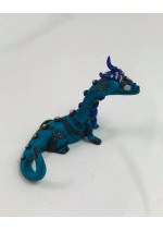 KumoriYori Creations Black and Blue Swirl Dragon