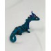 KumoriYori Creations Black and Blue Swirl Dragon