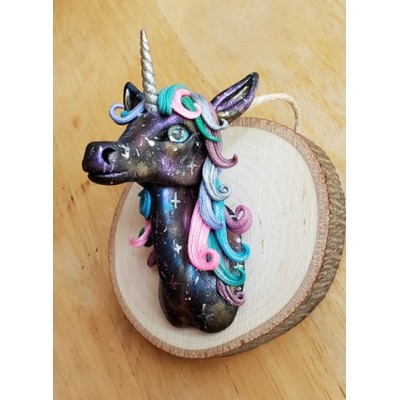 KumoriYori Creations Galaxy Black Unicorn