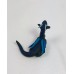 KumoriYori Creations Laying Black, Blue, Navy Dragon