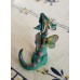 KumoriYori Creations Teal Green and Pink Belly Dragon