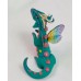 KumoriYori Creations Teal Green and Pink Belly Dragon