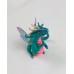 KumoriYori Creations Teal Green and Pink Belly Dragon