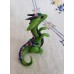 KumoriYori Creations Green Flower Petal Dragon