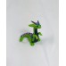 KumoriYori Creations Green Flower Petal Dragon