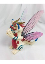 KumoriYori Creations Large White Fairy Dragon