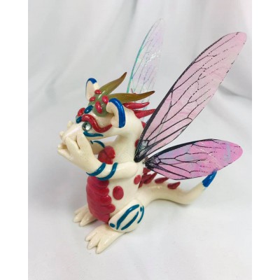 KumoriYori Creations Large White Fairy Dragon