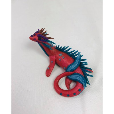 KumoriYori Creations Dark Pink Water Dragon