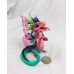 KumoriYori Creations Pink and Green Dragon with Tongue