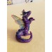 KumoriYori Creations Dark, Glittery Purple Dragon