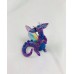 KumoriYori Creations Dark, Glittery Purple Dragon