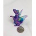 KumoriYori Creations Dark, Glittery Purple Dragon