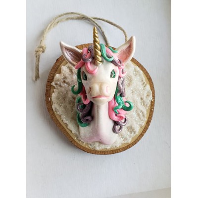 KumoriYori Creations White Winter Unicorn